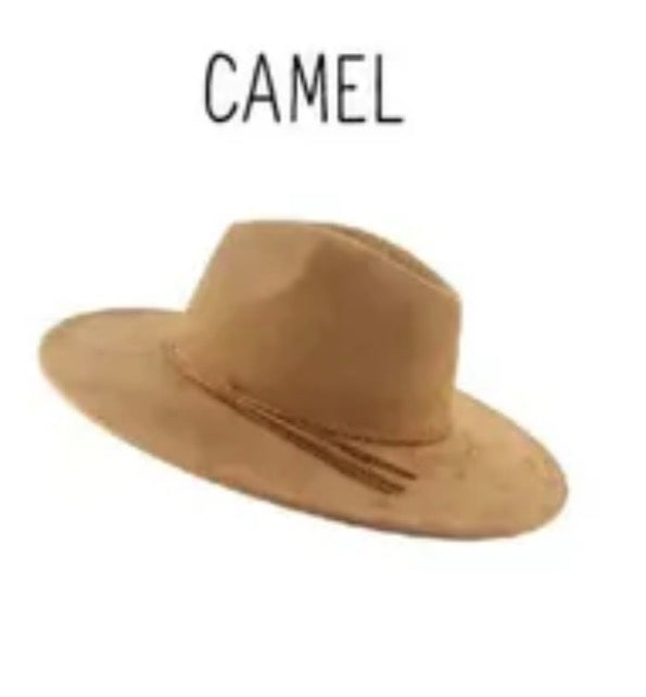 Laser Engraved Suede/Leather Horse Windmill Hat SH002