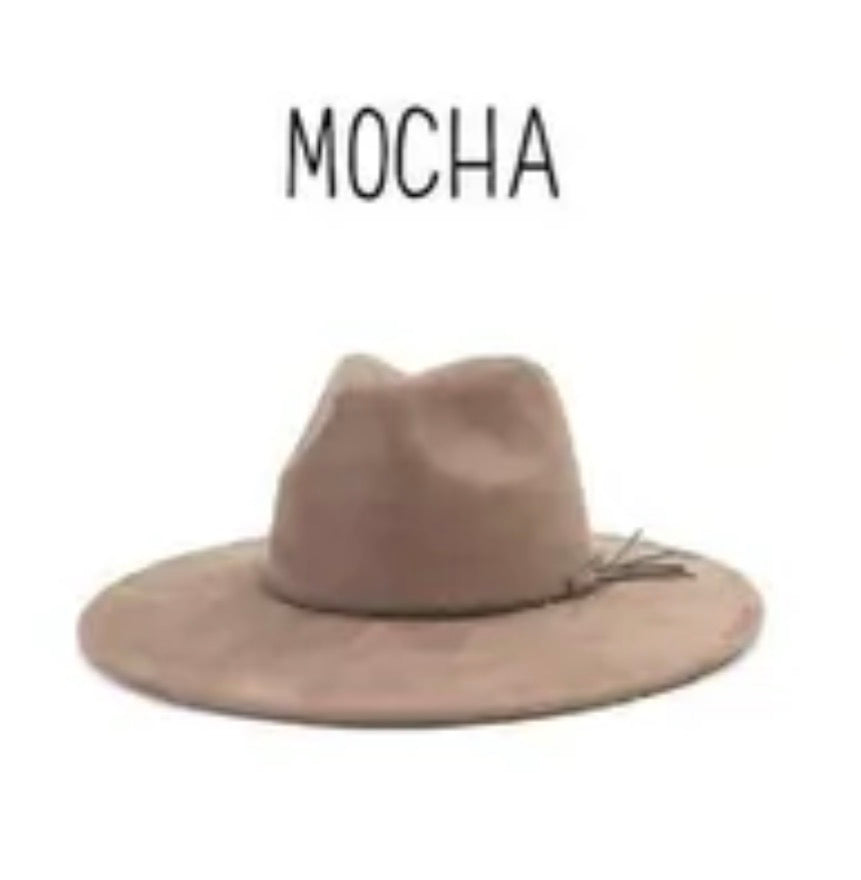 Laser Engraved Suede/Leather Horse Windmill Hat SH002